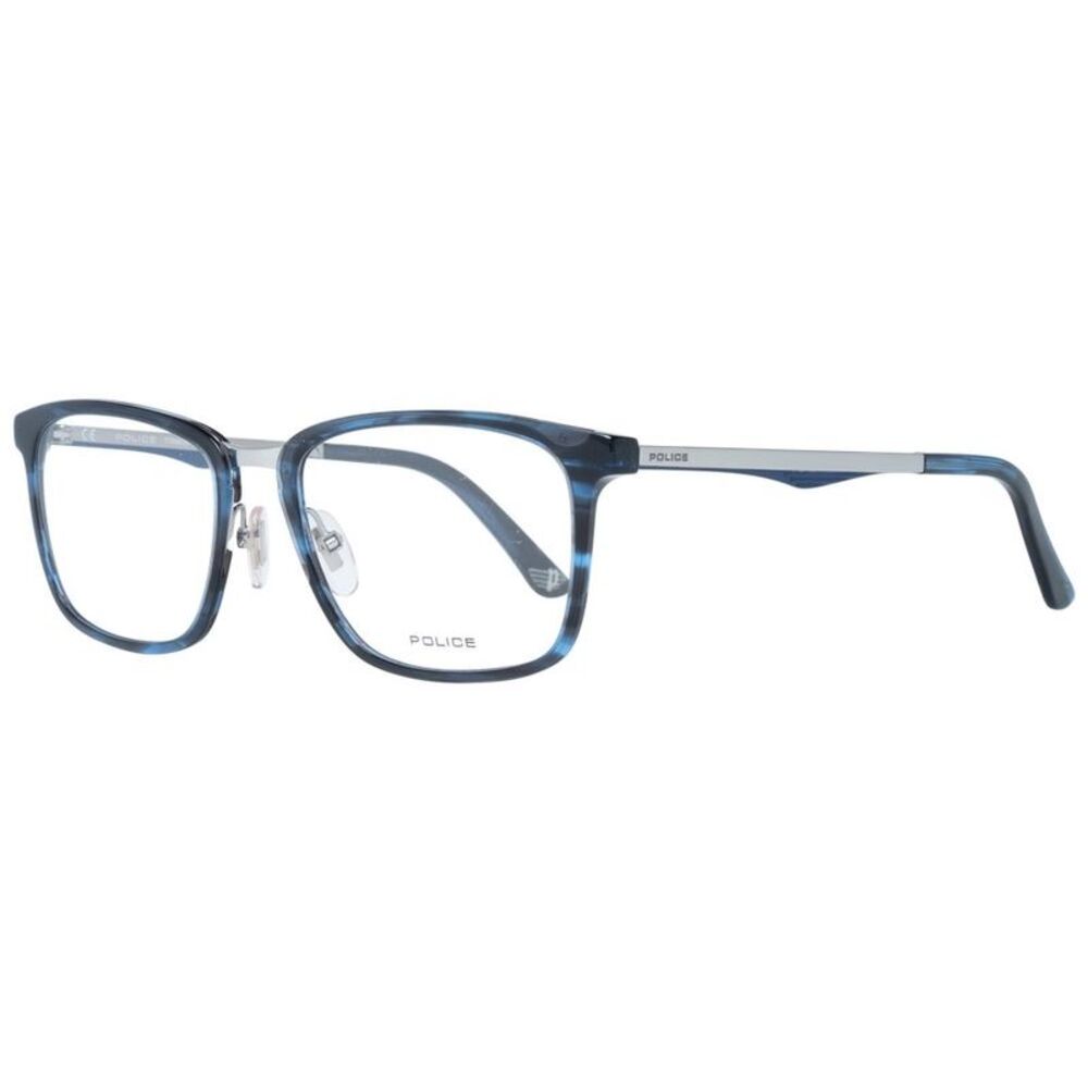 Police Blue Plastic Glasses Men's (Frames)